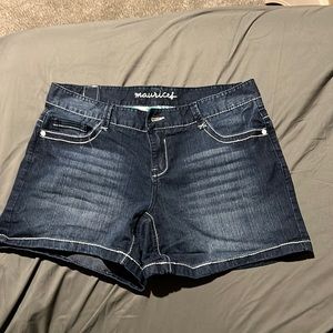 Maurice’s Size 14 Jean Shorts